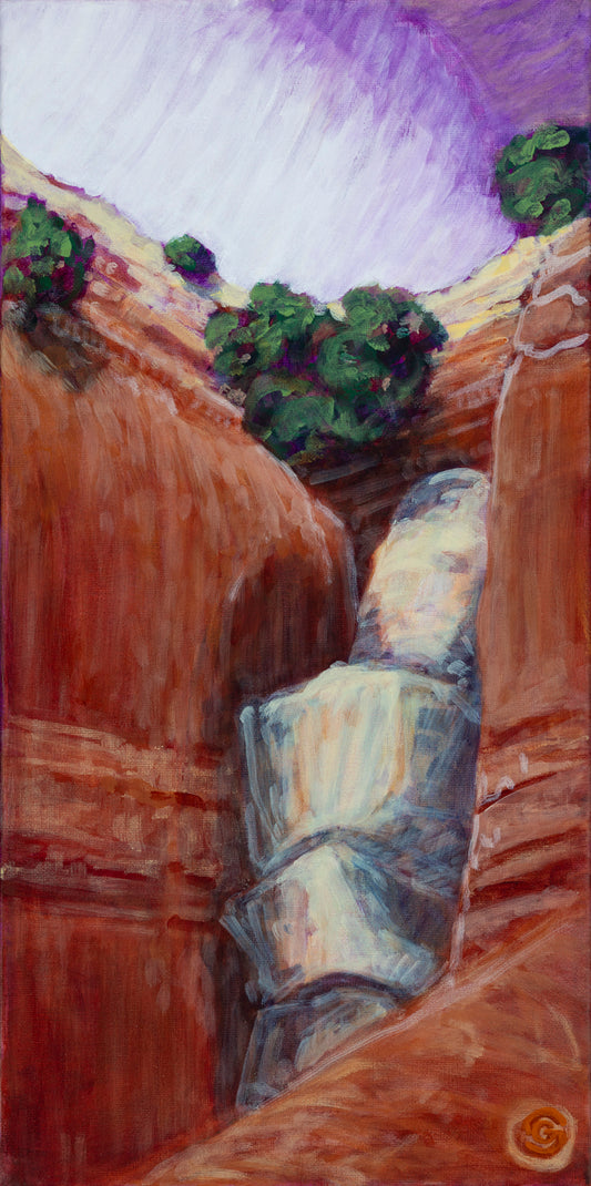 Wedged Boulders